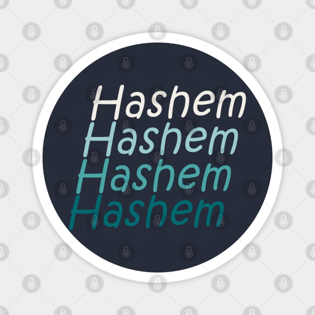 Hashem Gradient Repeats Magnet by Thank HaShem